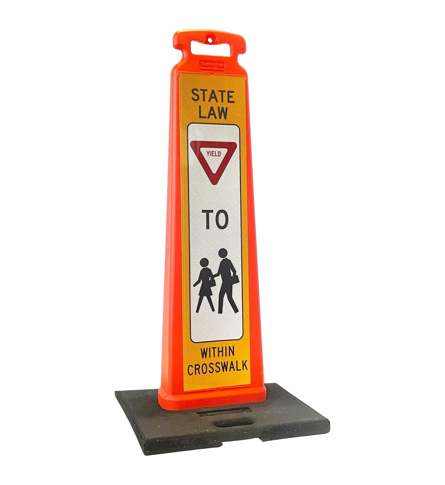 MUTCD Compliant Pedestrian Crossing Sign Kit Main View